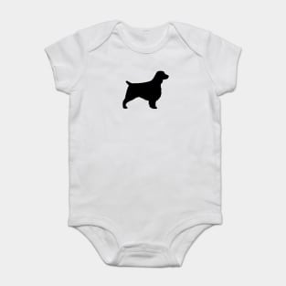 Welsh Springer Spaniel Silhouette Baby Bodysuit